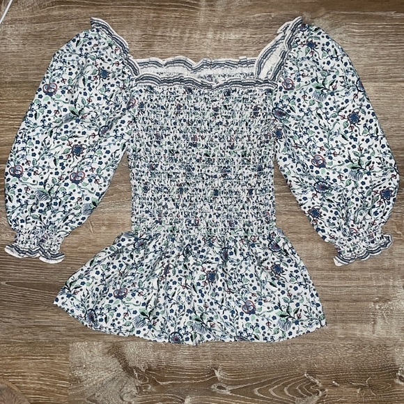 NWT MaxStudio Printed Blouse - Picture 2 of 3